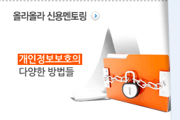 올라올라 신용 멘토링. 개인정보보호의 다양한 방법들